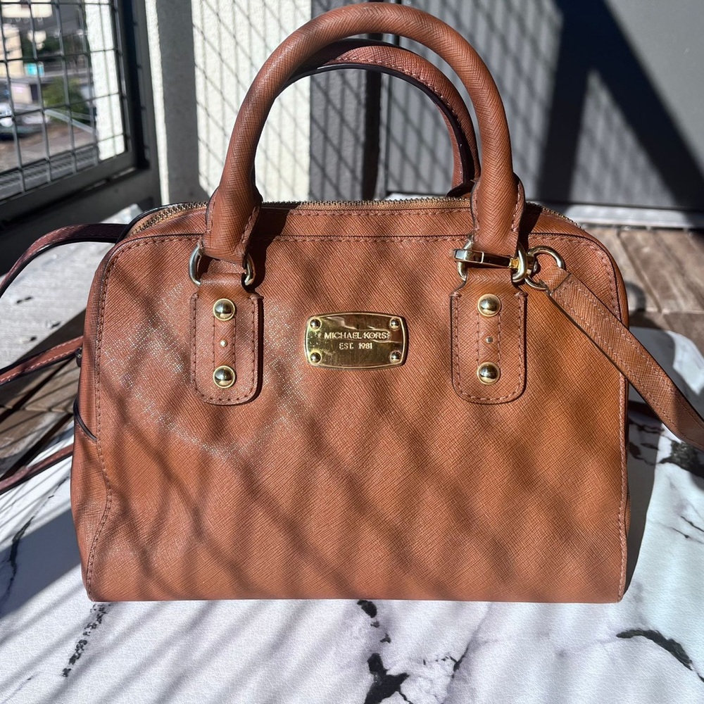 Michael Kors Brown Purse - Medium Size
